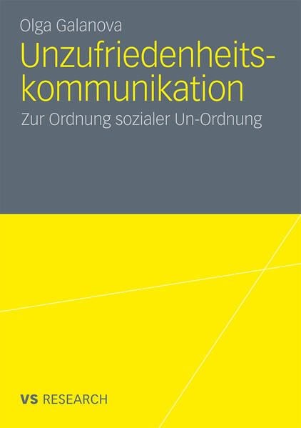 Produktbild: Unzufriedenheitskommunikation