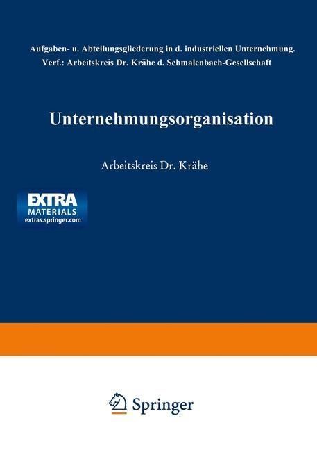 Produktbild: Unternehmungsorganisation