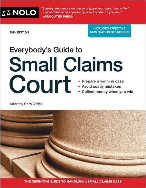 Produktbild: Everybody's Guide to Small Claims Court