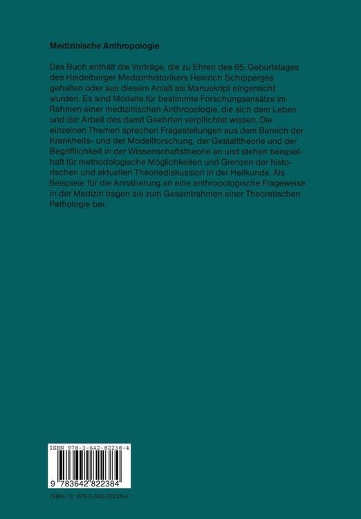 Produktbild: Medizinische Anthropologie