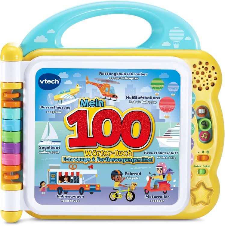 Bild vom Artikel Vtech Baby - Mein 100-Wörter-Buch: Fahrzeuge & Fortbewegungsmittel vom Autor 