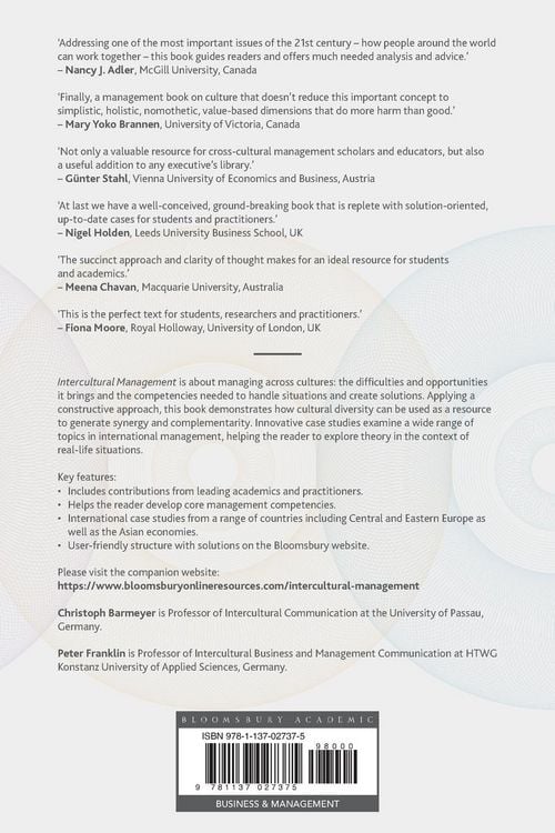 Produktbild: Intercultural Management