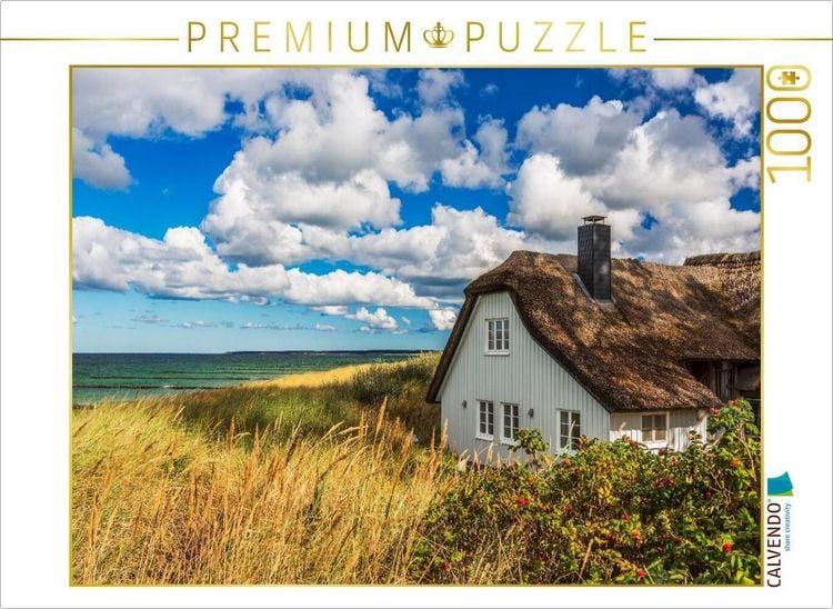 Produktbild: CALVENDO Puzzle Sp&auml;tsommertag am Meer | 1000 Teile Lege-Gr&ouml;&szlig;e 64x48cm Foto-Puzzle f&uuml;r gl&uuml;ckliche Stunden