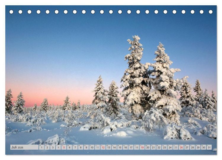 Produktbild: Zauberhaftes Finnland (Tischkalender 2026 DIN A5 quer), CALVENDO Monatskalender
