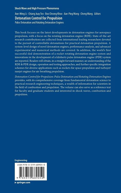 Produktbild: Detonation Control for Propulsion