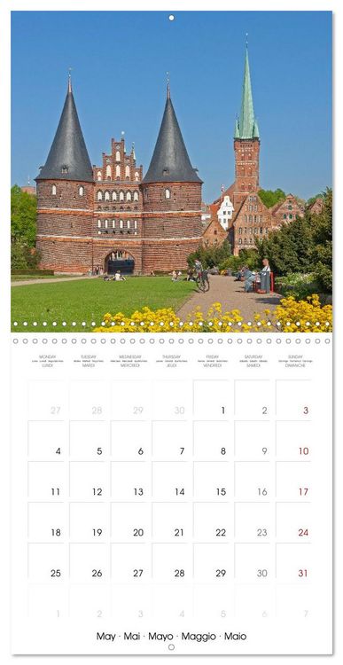 Produktbild: Hanseatic League - Places in northern Germany (Wall Calendar 2026 12 &times; 12 Inch) CALVENDO 12 Month Wall Calendar