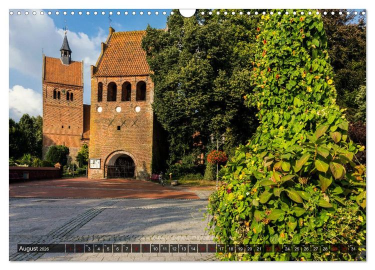 Produktbild: Bad Zwischenahn, Parkspaziergang und Seerundfahrt (Wandkalender 2026 DIN A3 quer), CALVENDO Monatskalender