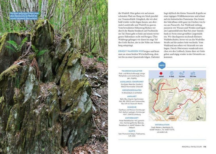 Produktbild: Wanderungen f&uuml;r Langschl&auml;fer Saarland