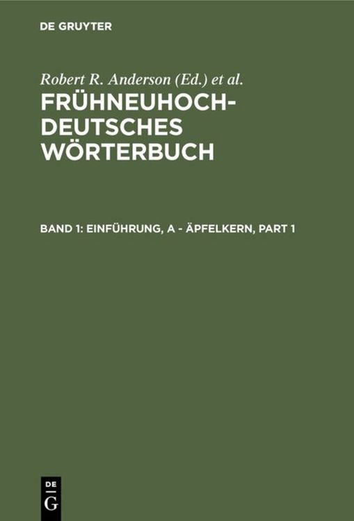 Produktbild: Einf&uuml;hrung, a - &auml;pfelkern