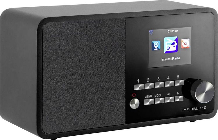 Produktbild: Imperial i110 Internet Tischradio Internet USB, Internetradio Schwarz