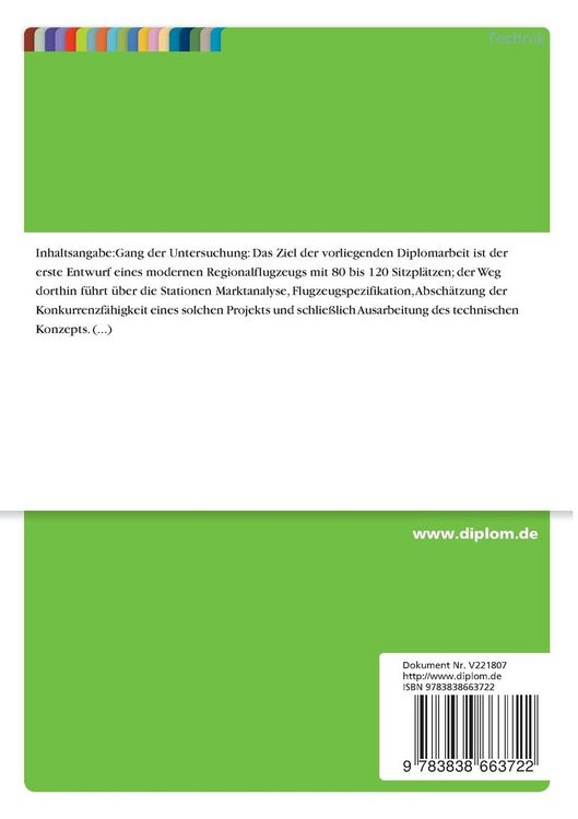 Produktbild: Ein modernes Regionalverkehrsflugzeug f&uuml;r 80 bis 120 Passagiere