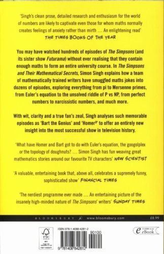 Produktbild: The Simpsons and Their Mathematical Secrets