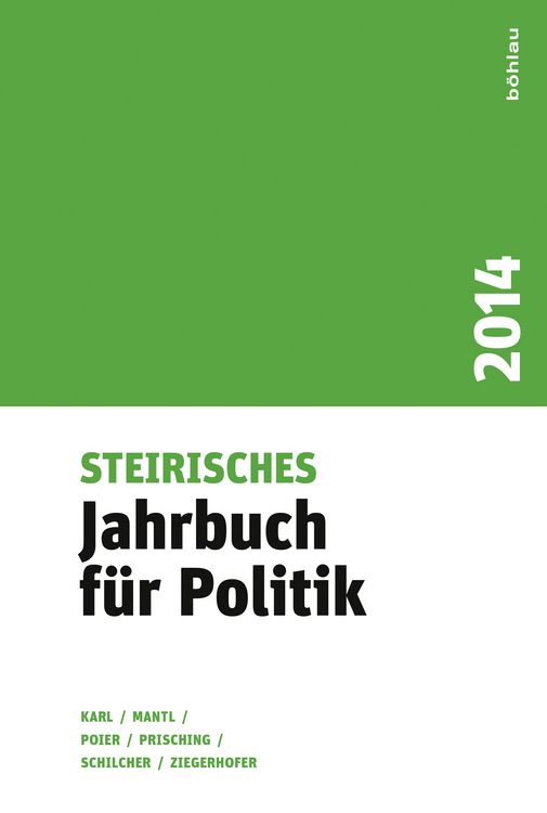 Produktbild: Steirisches Jahrbuch f&uuml;r Politik 2014