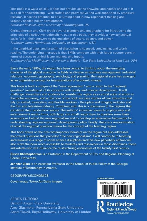 Produktbild: Remaking Regional Economies