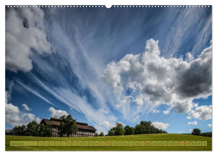 Produktbild: Heilbronner Landpartie (hochwertiger Premium Wandkalender 2027 DIN A2 quer), Kunstdruck in Hochglanz