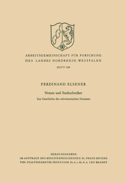 Produktbild: Notare und Stadtschreiber
