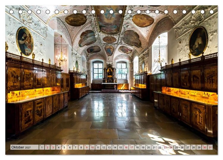 Produktbild: Stift Heiligenkreuz (Tischkalender 2027 DIN A5 quer), CALVENDO Monatskalender