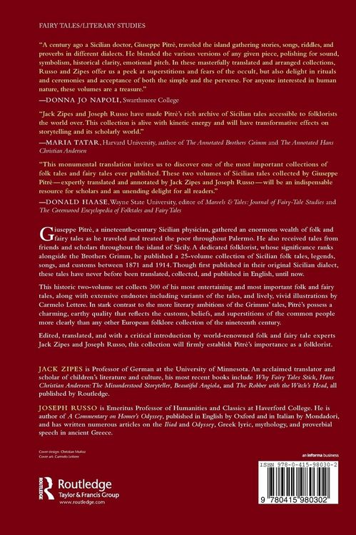 Produktbild: The Collected Sicilian Folk and Fairy Tales of Giuseppe Pitr&eacute;