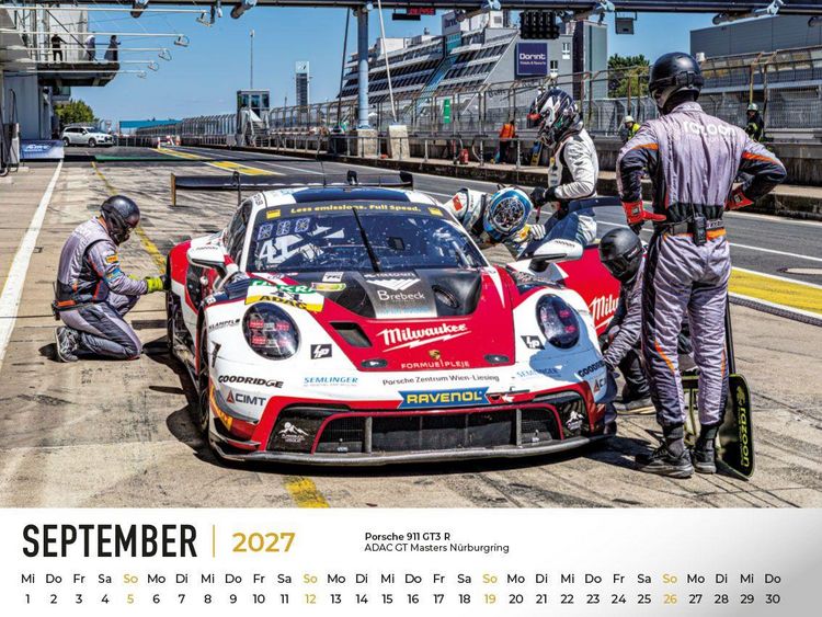 Produktbild: Porsche im Rennsport Kalender 2027