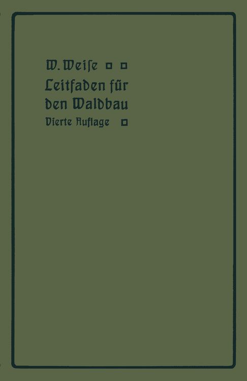 Produktbild: Leitfaden f&uuml;r den Waldbau
