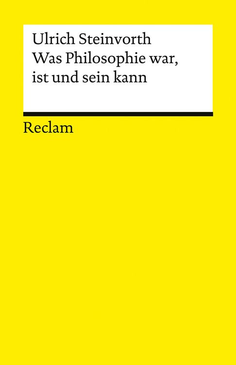 Produktbild: Was Philosophie war, ist und sein kann