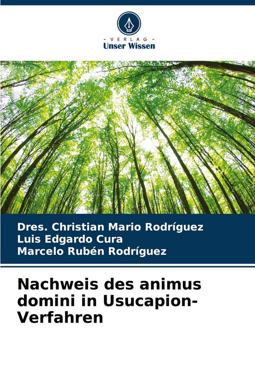 Produktbild: Nachweis des animus domini in Usucapion-Verfahren