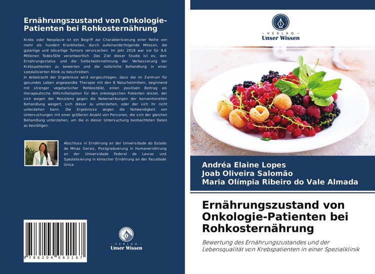 Produktbild: Ern&auml;hrungszustand von Onkologie-Patienten bei Rohkostern&auml;hrung