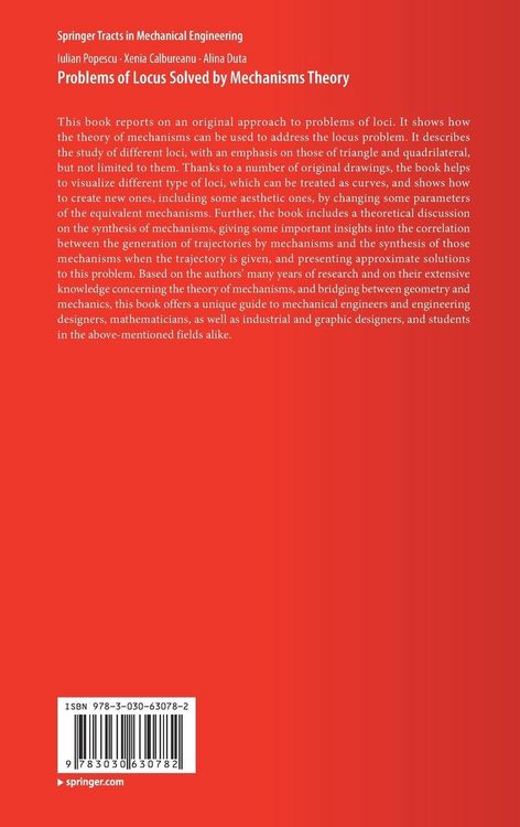 Produktbild: Problems of Locus Solved by Mechanisms Theory