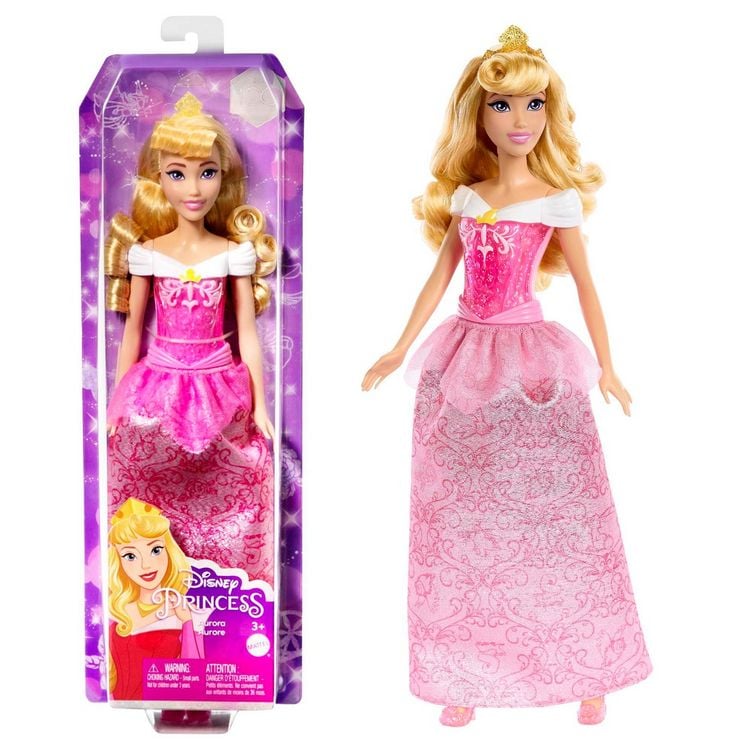 Produktbild: Disney Prinzessin-Spielzeug, Aurora-Modepuppe mit Accessoires