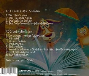 Produktbild: 12 sagenhafte M&auml;rchen, 2 Audio-CDs