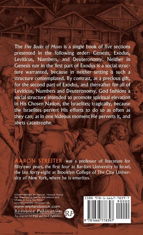 Produktbild: On the Five Books of Moses