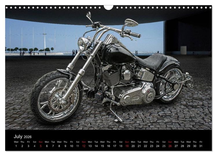 Produktbild: Motorbike Dreams (Wall Calendar 2026 DIN A3 landscape), CALVENDO 12 Month Wall Calendar