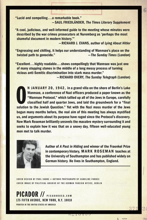 Produktbild: The Wannsee Conference and the Final Solution