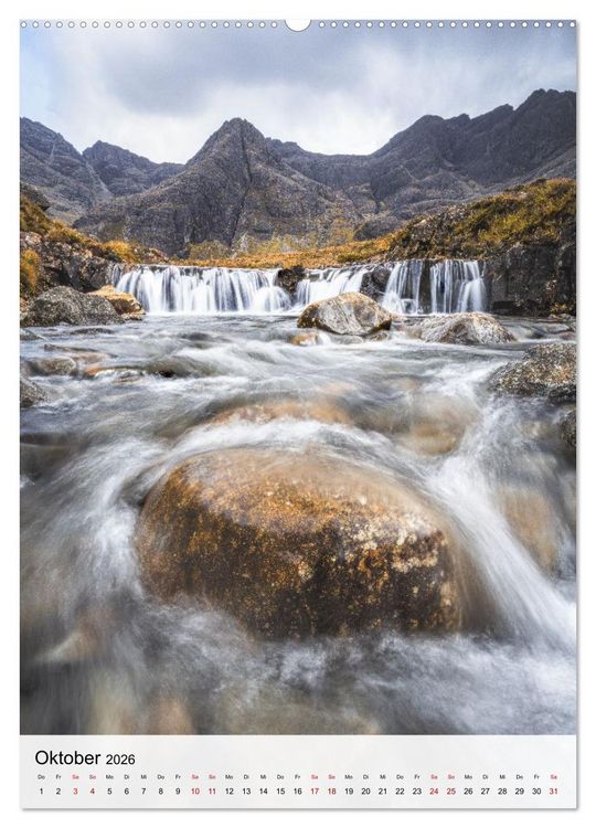 Produktbild: Schottland - Isle of Skye & Umgebung (Wandkalender 2026 DIN A2 hoch), CALVENDO Monatskalender