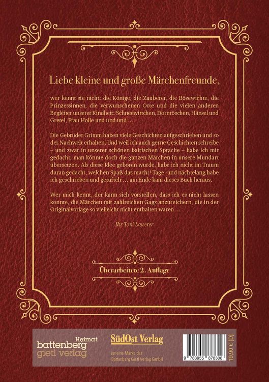 Produktbild: Die sch&ouml;nsten Grimms M&auml;rchen auf Bairisch