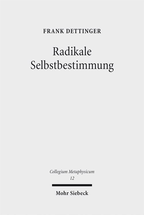 Produktbild: Radikale Selbstbestimmung