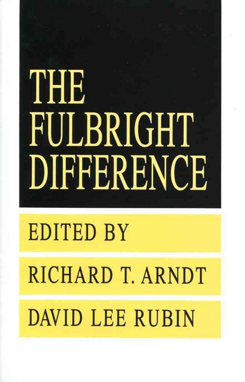 Produktbild: Rubin, D: The Fulbright Difference