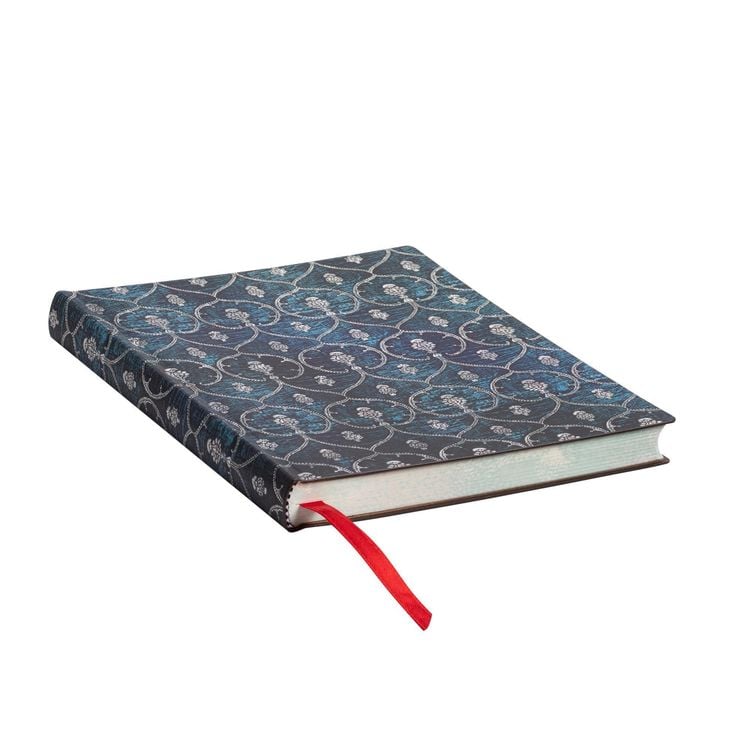Produktbild: Softcover Notizbuch Samtblau, Midi, Liniert