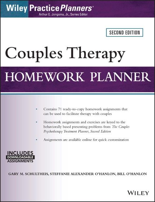 Produktbild: Couples Therapy Homework Planner, 2nd Edition