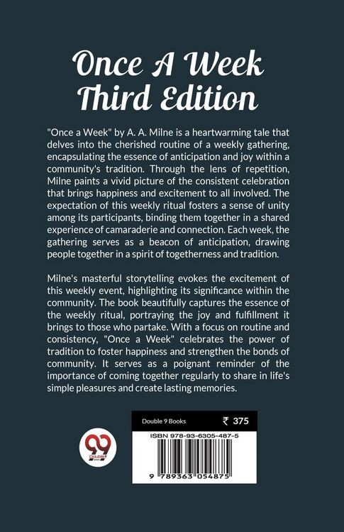 Produktbild: Once A Week Third Edition