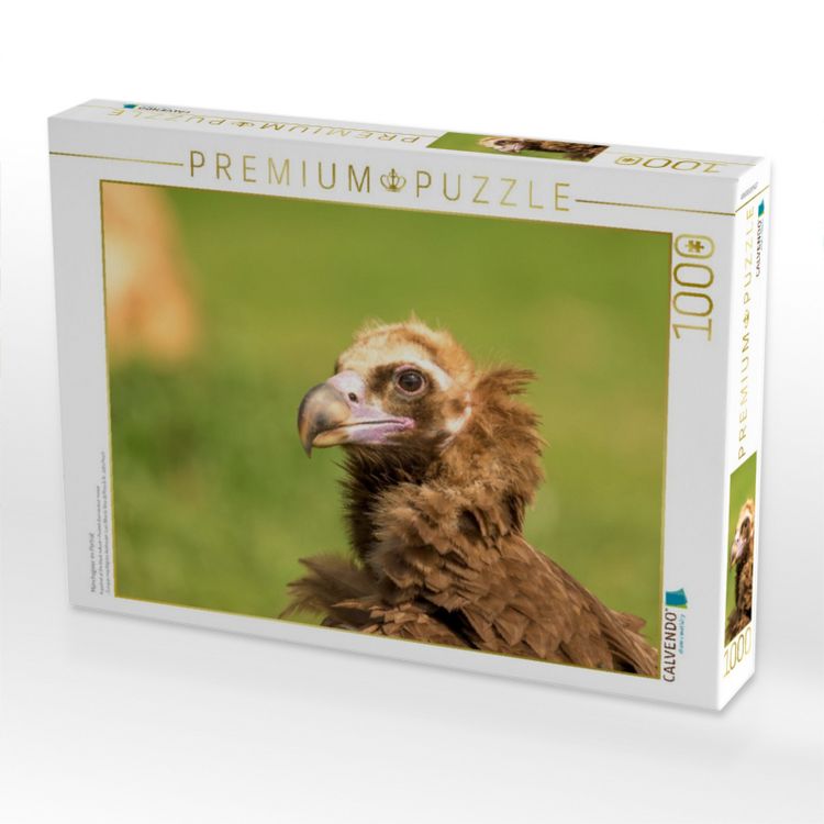 Produktbild: CALVENDO Puzzle M&ouml;nchsgeier im Portr&auml;t | 1000 Teile Lege-Gr&ouml;&szlig;e 64x48cm Foto-Puzzle f&uuml;r gl&uuml;ckliche Stunden