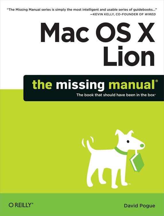 Produktbild: Mac OS X Lion: The Missing Manual