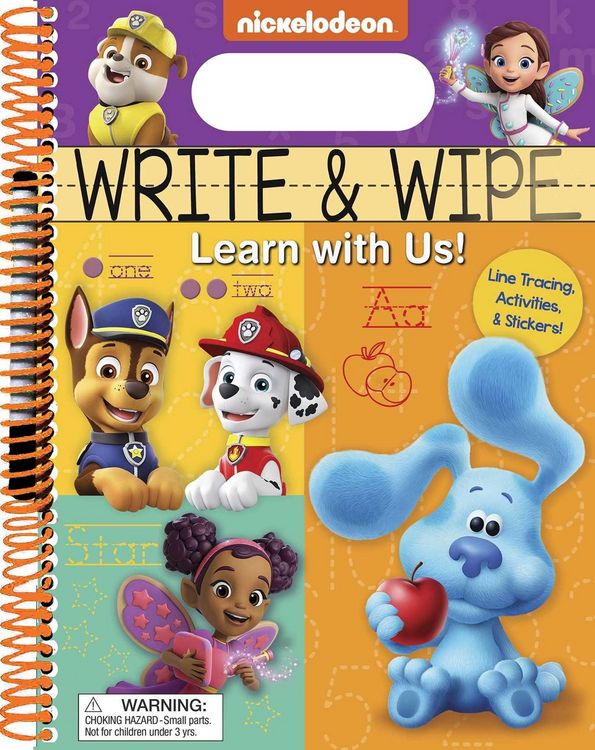 Produktbild: Nickelodeon: Write and Wipe: Learn with Us!