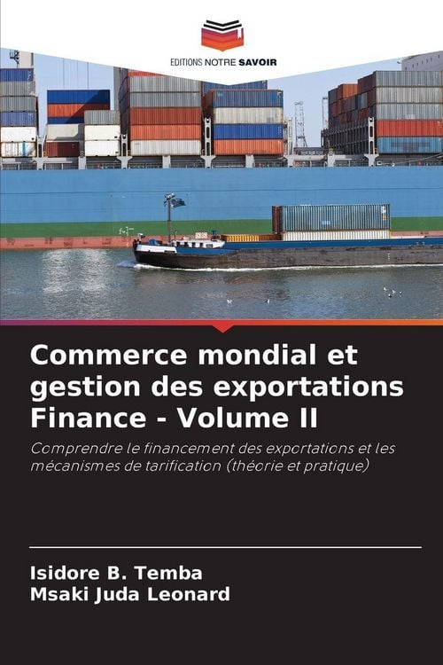 Produktbild: Commerce mondial et gestion des exportations Finance - Volume II