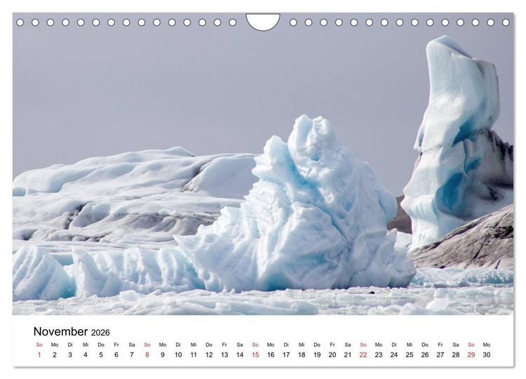 Produktbild: Island Natur pur (Wandkalender 2026 DIN A4 quer), CALVENDO Monatskalender