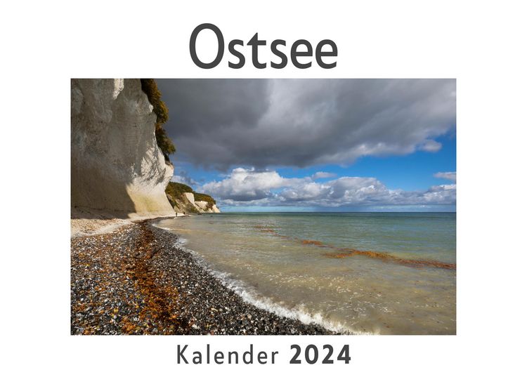 Produktbild: Ostsee (Wandkalender 2024, Kalender DIN A4 quer, Monatskalender im Querformat mit Kalendarium, Das perfekte Geschenk)