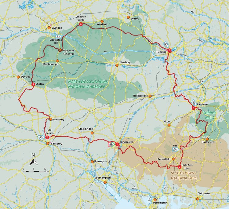 Produktbild: Bikepacking King Alfred's Way