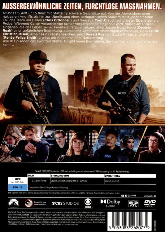 Produktbild: Navy CIS Los Angeles - Season 12 [5 DVDs]