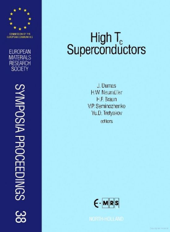 Produktbild: High Tc Superconductors