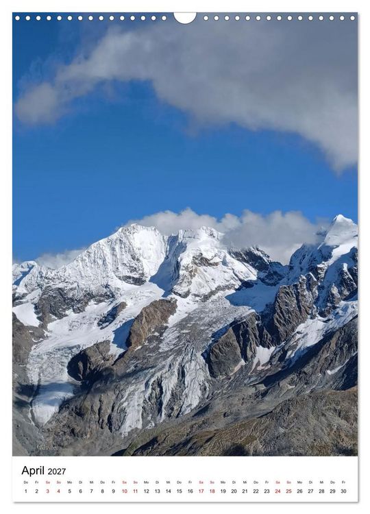 Produktbild: Traumhafte Bergwelt - Im Bann des Lichts (Wandkalender 2027 DIN A3 hoch), CALVENDO Monatskalender